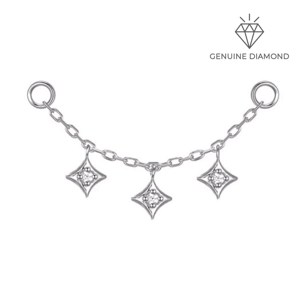 Modern Mood Zara Chain (Genuine Diamond)