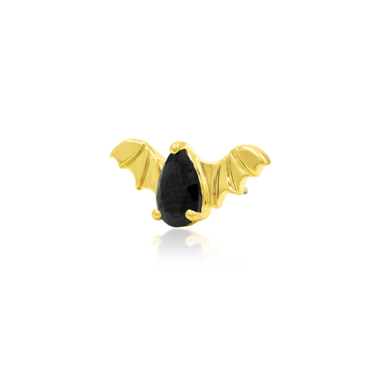 Junipurr Bat with Pear Gem - Threadless