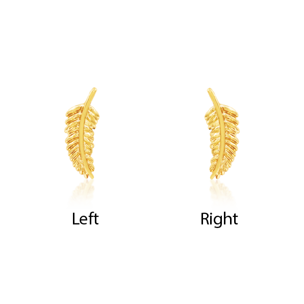 Junipurr Gold Feather Quill - Threadless