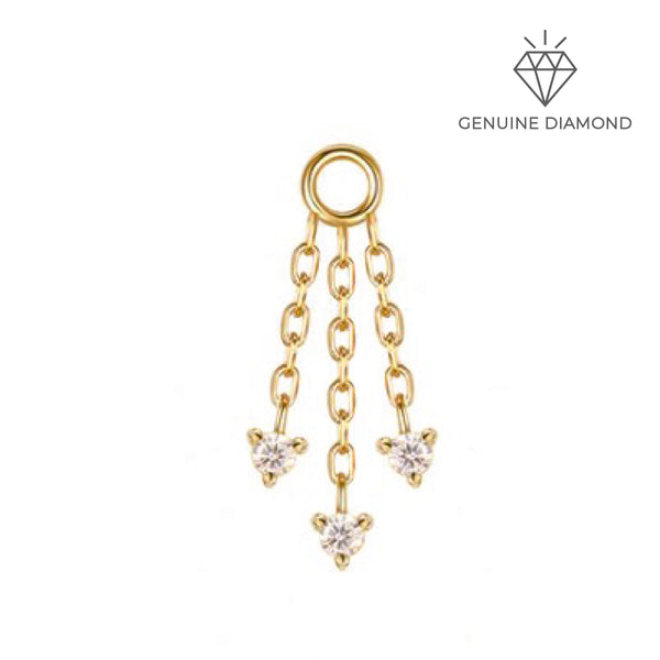 Modern Mood Esme Charm - Genuine Diamond