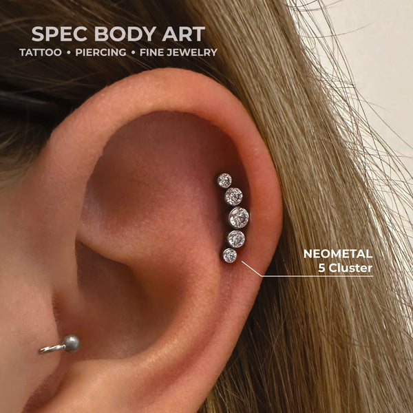 NeoMetal 5 Cluster Ends (Threadless)