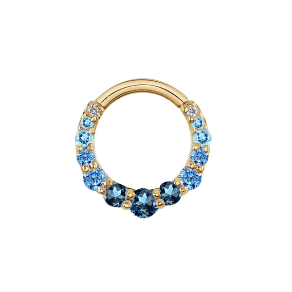 BVLA Graduating Gem Oaktier Hinge Ring