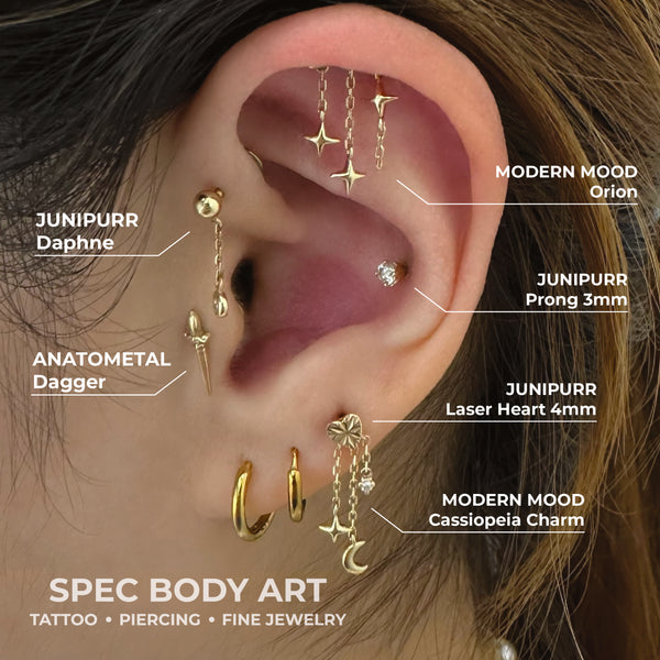 Anatometal Dagger Straight End