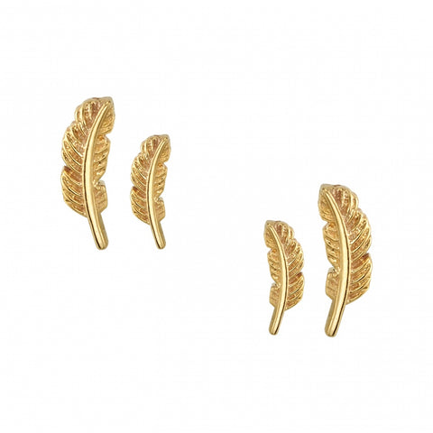 BVLA Gold Tiny Feather End