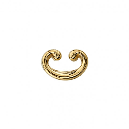 BVLA Gold Curly Trim End (Threadless)