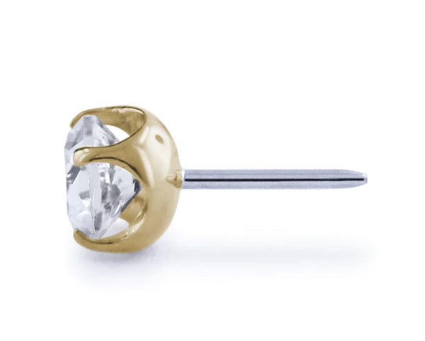 NeoMetal Genuine Diamond Prong Set (Threadless)