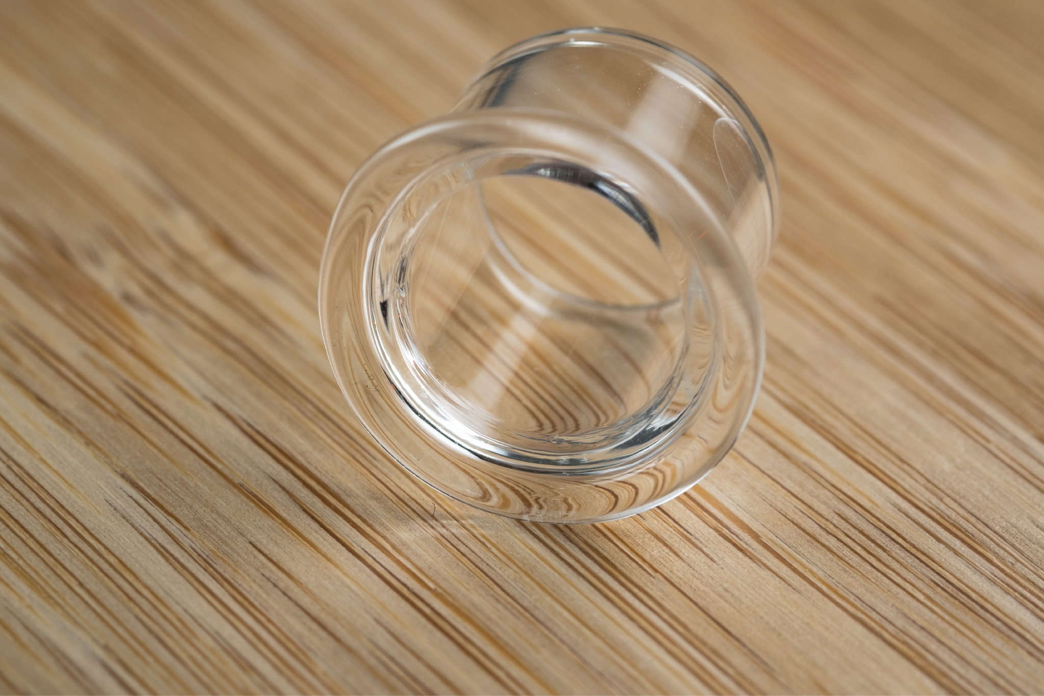 Glass Wear Studio -  Single Flare Eyelet (Clear)