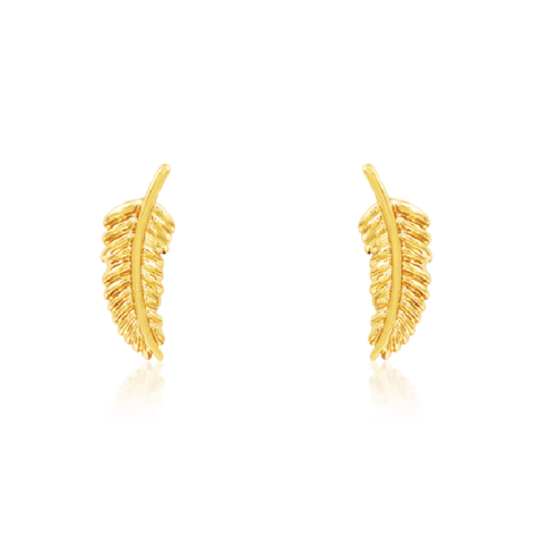 Junipurr Gold Feather Quill - Threadless