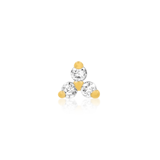 Junipurr Trinity CZ - Threadless